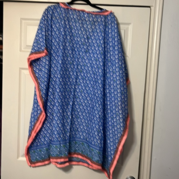 Pure Nordic  Kaftan
White Blue Print - Picture 5 of 5